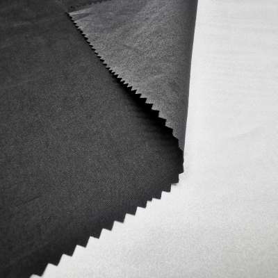 sanding sueded polyester nylon cotton breathable woven fabric for cotton clothing casual jacket trousers material