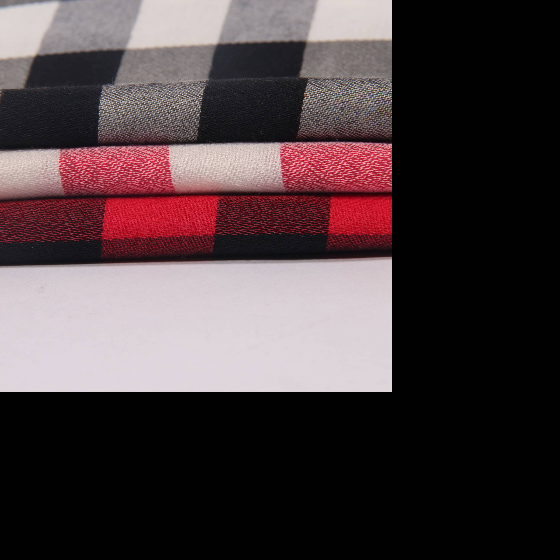 Polyester Cotton Modal Interwoven Blend Yarn Dyed Jacquard Check Plaid R/s Fabric Women's Clothing Fabric Breathable